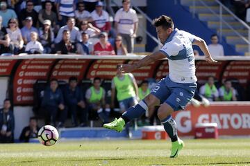 Jugó poco, pero le bastó para ser el goleador de Católica en el torneo. A pesar de eso, dejará el club. 