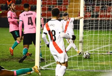1-0. Fran Garc¨ªa marc¨® el primer gol.