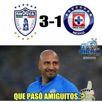 Los memes de la derrota de Cruz Azul ante Pachuca