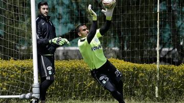 Camilo Vargas y Christian Vargas, arqueros de Atl&eacute;tico Nacional