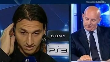 Después de un bajón de juego temporal con el Milan, la leyenda del club rossonero Arrigo Sacchi, cuestionó a Zlatan por televisión, a lo que el atacante nórdico respondió sin tapujos diciendo "tienes que aprender a callarte la boca".