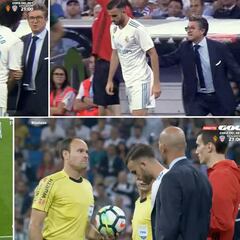 La secuencia del lío que se hizo Zidane con los cambios