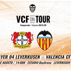 El Valencia jugará contra el Bayer Leverkusen el 4 de agosto