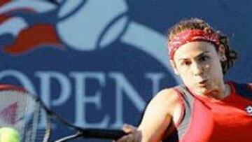 <b>A POR EL TRIPLETE. </B>Virginia Ruano, junto a Paola Suárez, aspira a su tercer US Open consecutivo.