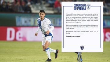 Pachuca y Liga MX se pronuncian en el tema Víctor Guzmán