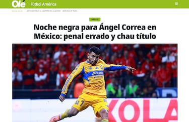 Ángel Correa y Mohamed hacen eco en Argentina