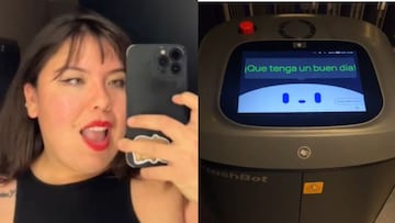 Pide en recepción un cepillo de dientes y lo que aparece al abrir la puerta de la habitación le corta la respiración