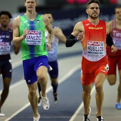 Husillos vuelve a ser 'misil' y entra en la final europea de 400