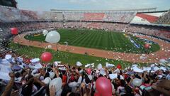 Estadio Monumental de River.