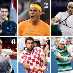 Siete treintañeros en el top-10: récord histórico en la ATP