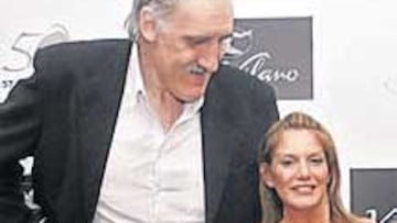 <b>PAREJA ESTRELLA. </b>Tachenko, junto a la venezolana Ivonne Reyes.