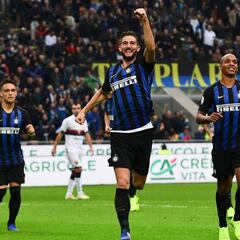 Manita de un Inter sin Icardi antes de citarse con el Barça