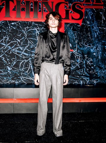 El actor que interpreta a Mike Wheeler en 2022.