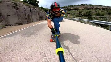 Sergio Sebastià, longboard Castellón Hydroponic.