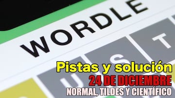 Wordle 24 de diciembre solución