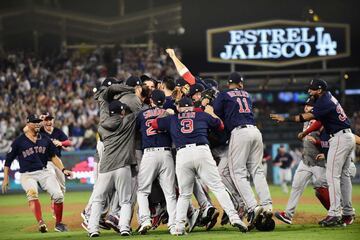 Las mejores imágenes de la celebración de Boston Red Sox