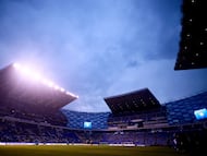 Soccer Football - Liga MX - Cruz Azul v Pachuca - Estadio Cuauhtemoc, Puebla, Mexico - April 4, 2026 General view inside the stadium before the match REUTERS/Eloisa Sanchez