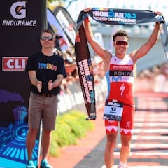 Gómez Noya, brutal: campeón del mundo de medio ironman