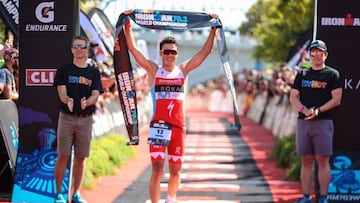 Gómez Noya, brutal: campeón del mundo de medio ironman