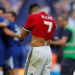 El ingrato partido de Alexis Sánchez en la final de la FA Cup
