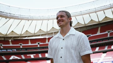 Gallagher, en el Metropolitano.