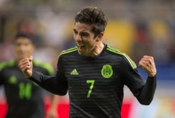 Rodolfo Pizarro, quien anotó el segundo gol