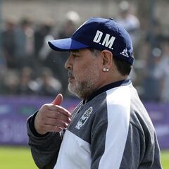 Maradona returns to the bench as his Gimnasia side fall to Racing