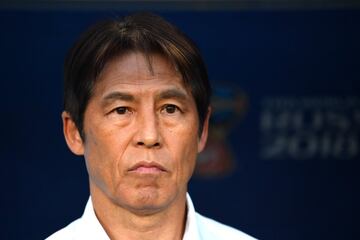Akira Nishino, seleccionador de Japón.
