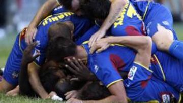 <b>UN FORTÍN. </b>Los azulgrana saben de la importancia de los partidos ante su afición.