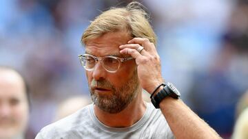 Klopp admits it's been "a difficult pre-season" for Liverpool