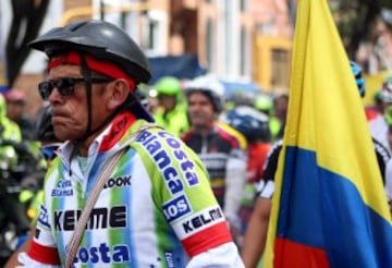 En imágenes el recibimiento de miles de colombianos a Nairo