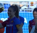 Un momento para la historia: Alexia Putellas con el Balón de Oro en el estadio Johan Cruyff