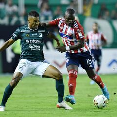 Borja le da el empate al Junior en el último minuto ante el Cali