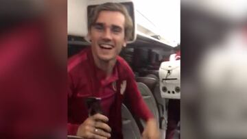 ¿Imaginas a Antoine Griezmann cantando 'la barbacoa'? ¡Es real!