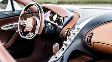 El interior del Bugatti Chiron Super Sport luce espectacular