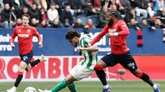 Resumen y goles del Osasuna vs. Betis, jornada 31 de LaLiga EA Sports