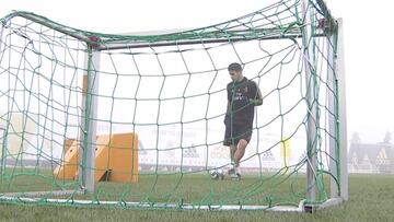 James Rodríguez entrenando