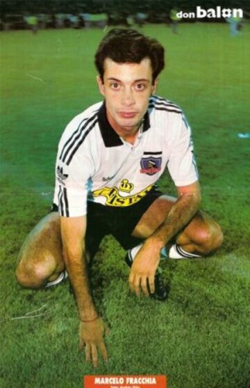Marcelo Fracchia fue titular en la selección uruguaya de la Copa América 1991 y llega Deportes Temuco un año después. El 1994 firma en Colo Colo.