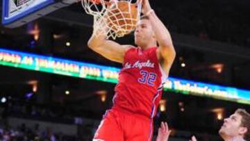 <b>95 CENTÍMETROS. </b>El salto vertical de Griffin es elevado para un 2,08, pero lejos de los 122 cm de Jordan.