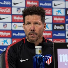 Simeone: "No creo que Costa llegue al jueves, estará en la vuelta"