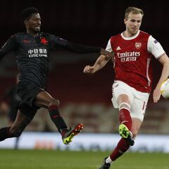 Resumen y goles del Arsenal vs. Slavia de Praga de la Europa League