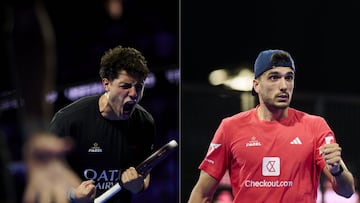 Tapia y Galán, irreconciliables jugando.