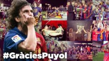 Despedida de Puyol.