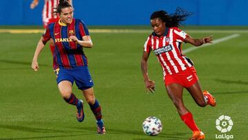 Pereira y Ludmila, del Barça y Atlético.