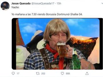 Los memes volvieron con la Bundesliga