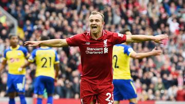 Galatasaray maneja como una opci&oacute;n a Shaqiri para la siguiente temporada 