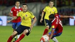 El volante tuvo un gran partido en su debut como jugador de la Selecci&oacute;n Colombia.