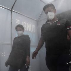 'Túnel de la vida' en Chile: qué es y cómo funciona la desinfección