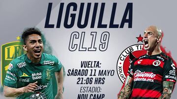 Le&oacute;n &ndash; Xolos en vivo: Liga MX, cuartos de final