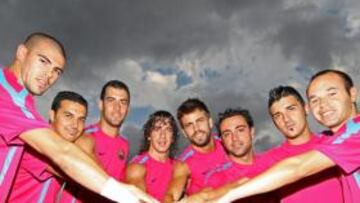 Del Bosque libera a Xavi y Puyol de la gira y a Busquets de la Sub-21